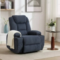 Ultra - Comfy Corduroy Recliner Chair for Small Space, Updated Adjustable Electric Power Recliner Chairs for Adults with 2 Side Pockets