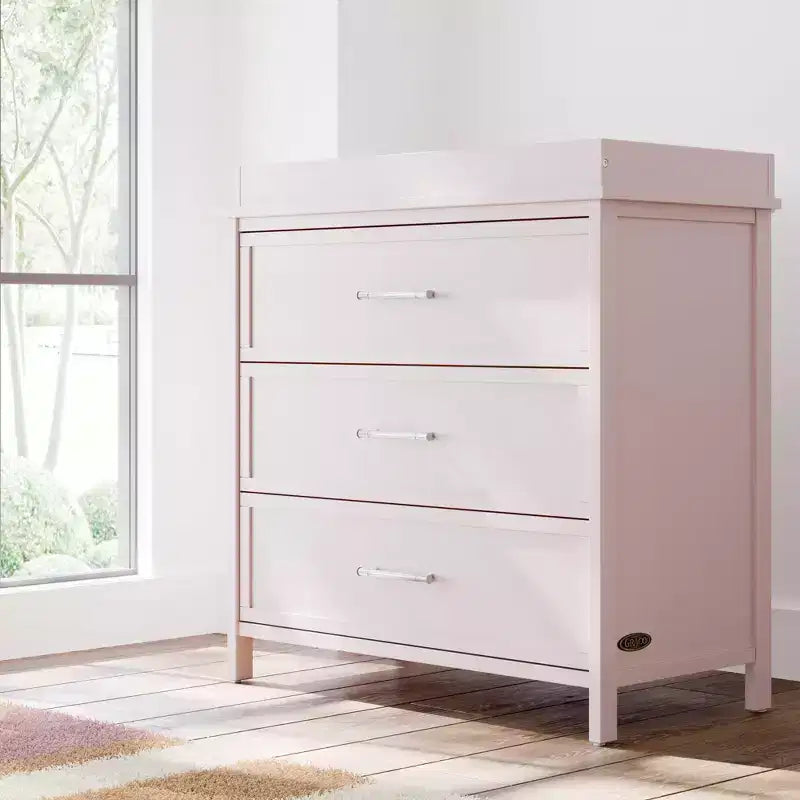 Commode à 3 tiroirs avec plan à langer amovible