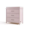   3 Drawer Dresser with Removable Changing Topper