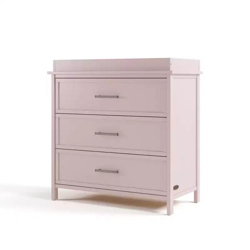   3 Drawer Dresser with Removable Changing Topper