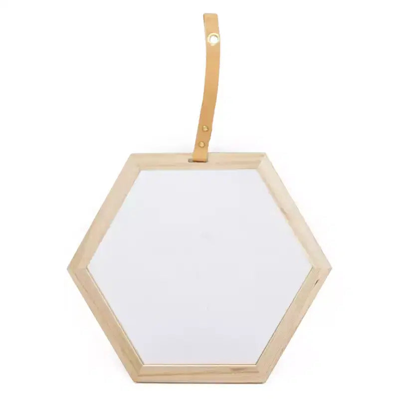  Hexagon Mirror, Decor Mirror for Living Room, Foyer, Entryway, Bedroom, 16x14