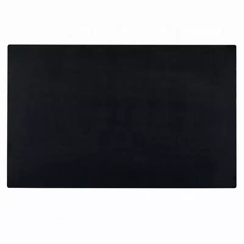 Table à manger, Plateau rectangulaire 120 cm, Bois noir scandinave