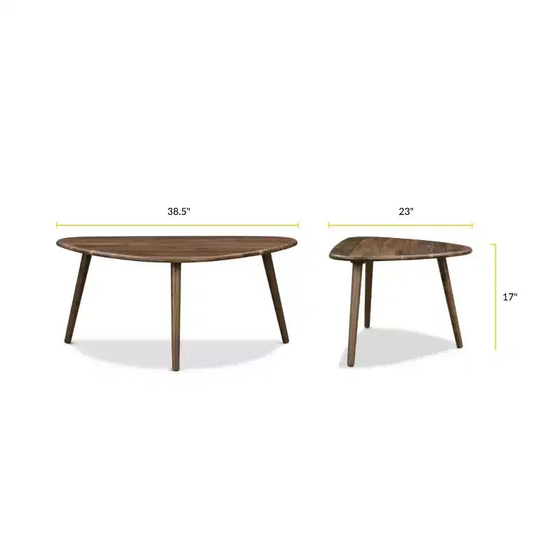 Table basse noyer