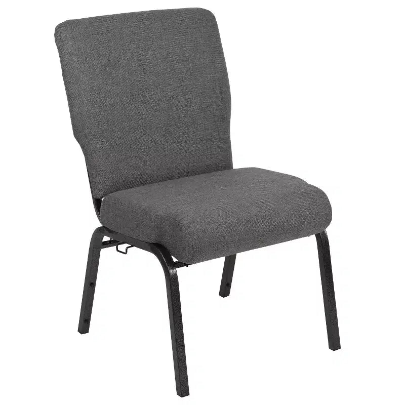Chaise d'église en mousse moulée de 20,5 po