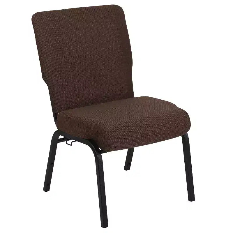 Chaise d'église en mousse moulée de 20,5 po